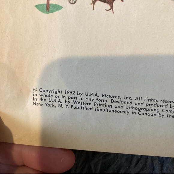 1962 Gay Purr-ee by Carl Memling A Little Golden Book Hardcover. - Picture 10 of 11